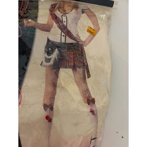Fantasy womens halloween costume scottish kelt